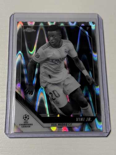 Vinicius Junior 2021 Topps Chrome UCL Ray Wave