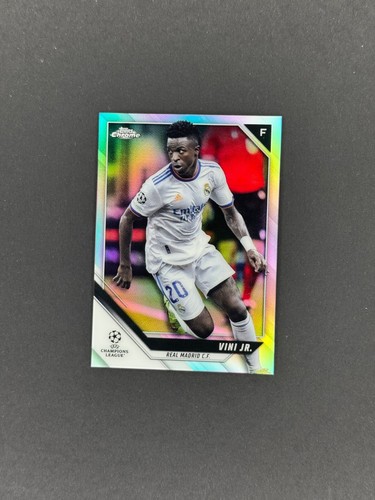 Vinicius Junior 2021 Topps Chrome UCL Refractor