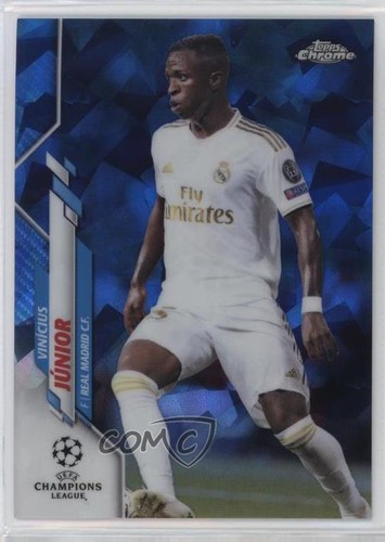 Vinicius Junior 2019 Topps Chrome UCL Sapphire Edition