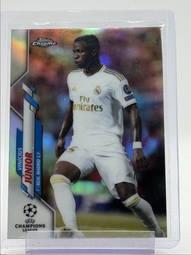 Vinicius Junior 2019 Topps Chrome UEFA Refractor