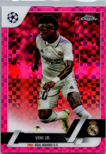 Vinicius Junior 2022 Topps Chrome X Fractor /250