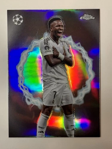 Vinicius Junior 2024 Topps Cromo UEFA Clubes Competiciones