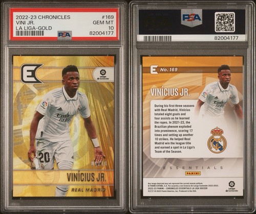 Vinicius Junior 2022 Panini Cronache La Liga Oro /10
