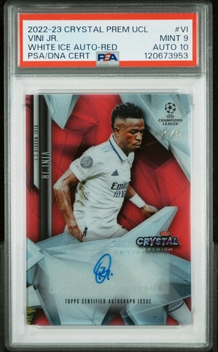 Vinicius Junior 2022 Topps Crystal Red /5