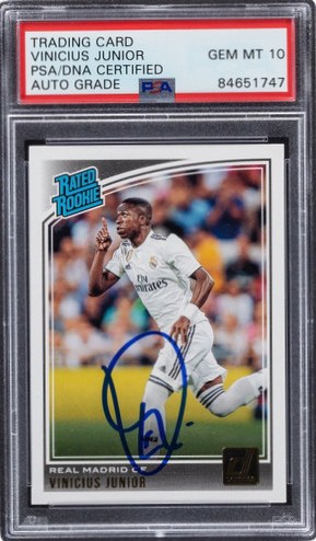 Vinicius Junior 2018 Panini Donruss /177