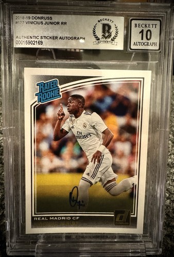 Vinicius Junior 2018 Panini Donruss