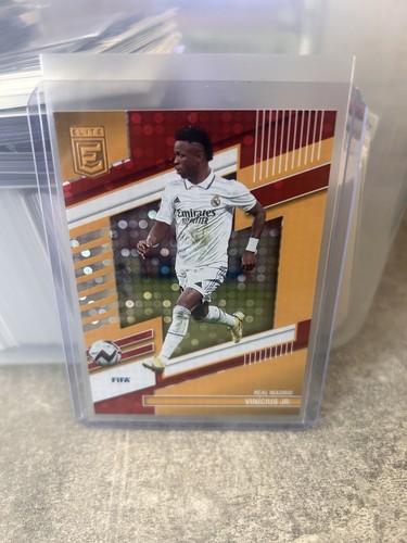 Vinicius Junior 2022 Panini Donruss Elite FIFA Red Disco