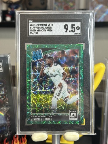 Vinicius Junior 2018 Panini Donruss Green Optic /200