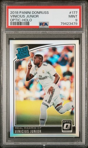 Vinicius Junior 2018 Panini Donruss Holo Prizm