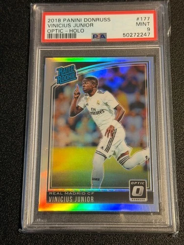 Vinicius Junior 2018 Panini Donruss Optic Holo