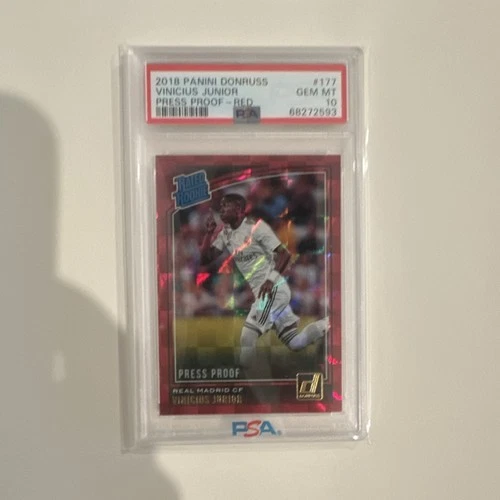 Vinicius Junior 2019 Panini Donruss Red