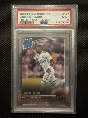 Vinicius Junior 2018 Panini Donruss Silver