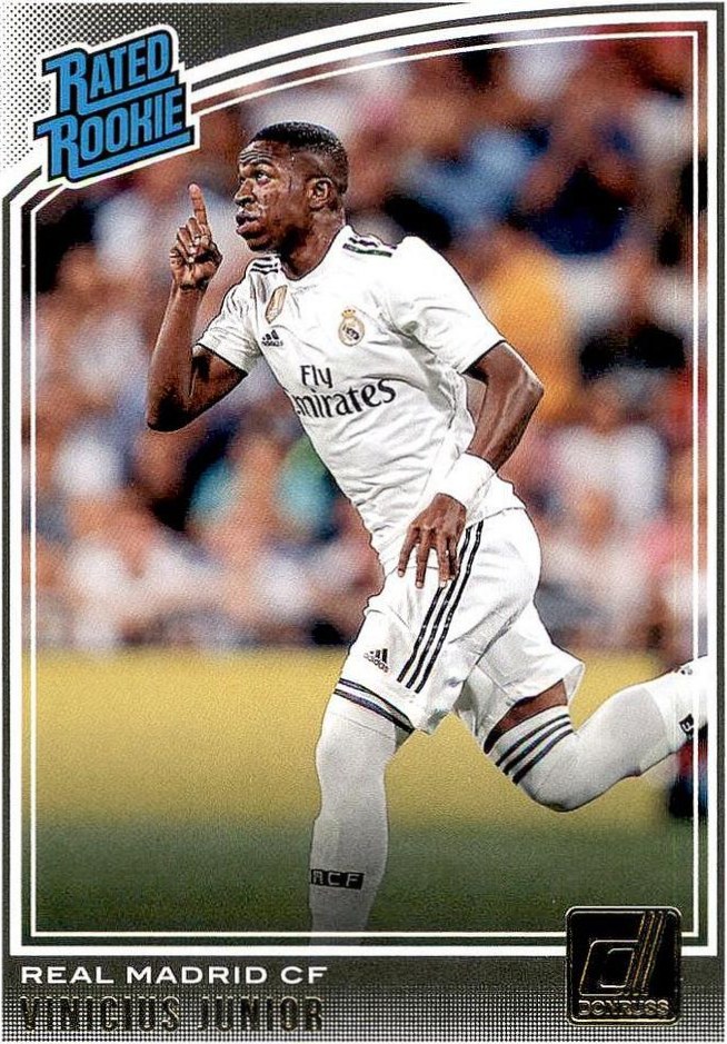 Vinicius Junior 2018 Panini Donruss Soccer 177