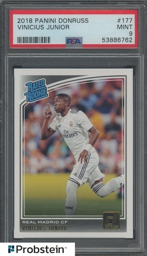 Vinicius Junior 2018 Panini Donruss Soccer