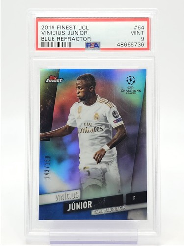 Vinicius Junior 2019 Topps Finest Blue /150