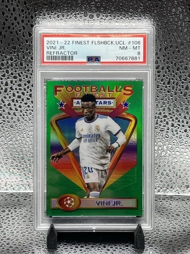 Vinicius Junior 2021 Topps Finest Refractor