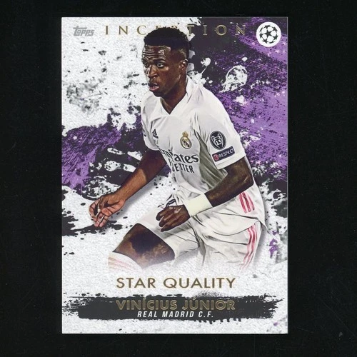 Vinicius Junior 2021 Topps Inception /62206