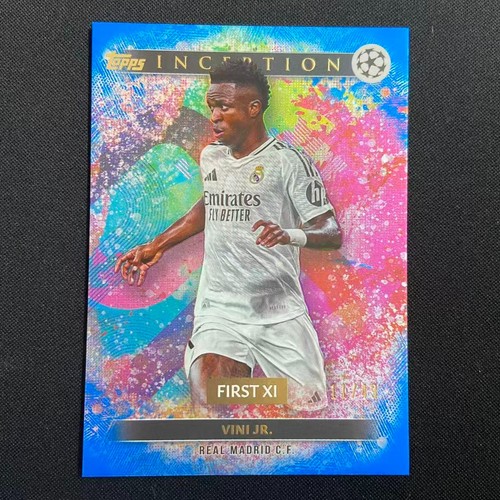 Vinicius Junior 2024 Topps Inception Blue /49