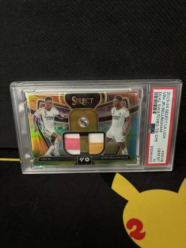 Vinicius Junior & Jude Bellingham 2023 Panini Select Tie-Dye /25