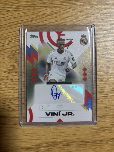 Vinicius Junior 2025 Topps Los Blancos /5