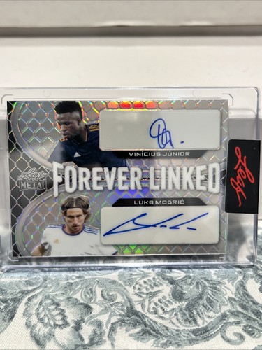 Vinicius Junior / Luka Modric 2022 Leaf Metal /7