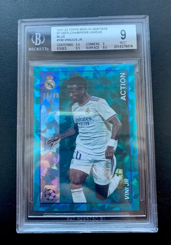 Vinicius Junior 2021 Topps Merlin's Heritage /49