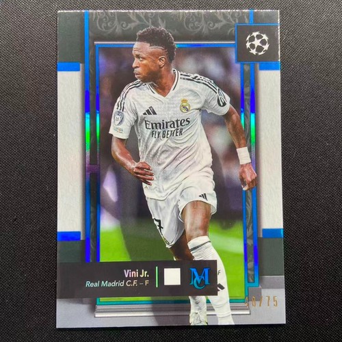Vinicius Junior 2024 Topps Museo Azul /75