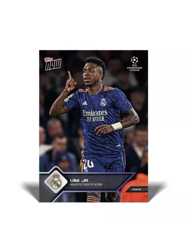 Vinicius Junior 2022 Topps Now