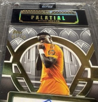 Vinicius Junior 2024 Topps Palatial /10