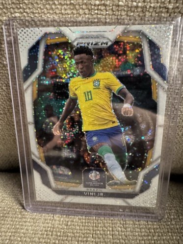 Vinicius Junior 2024 Panini Prizm White Sparkle