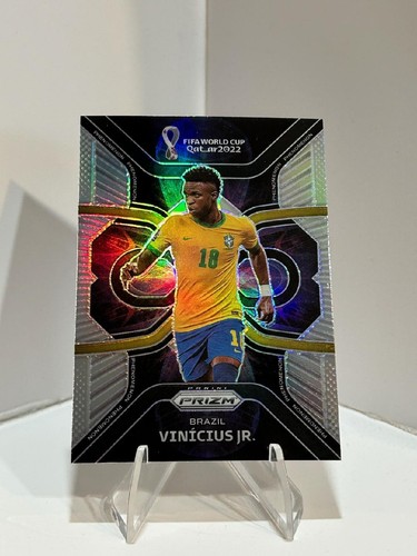 Vinicius Junior 2022 Panini Prizm World Cup Silver Prizm