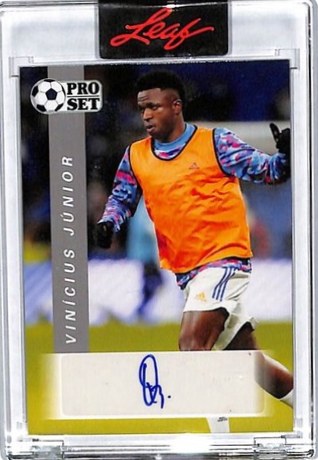 Vinicius Junior 2022 Leaf Pro Set Soccer