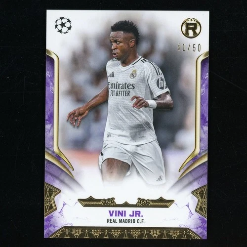 Vinicius Junior 2024 Topps Reverence 41/50