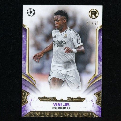 Vinicius Junior 2024 Topps Reverencia Purple /50
