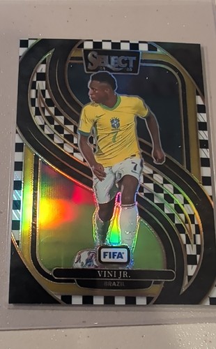 Vinicius Junior 2024 Panini Select Checkerboard Prizm