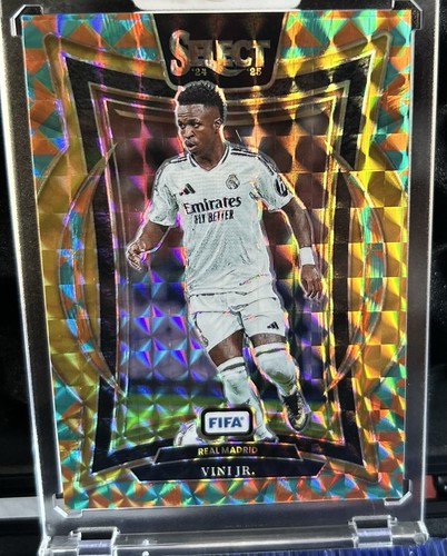 Vinicius Junior 2024 Panini Select Fifa Tessellation Prizm /15