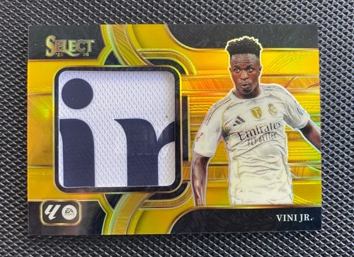 Vinicius Junior 2025 Panini Select Gold /10