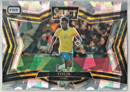 Vinicius Junior 2024 Panini Select Ice Prizm