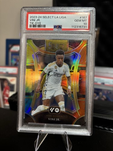 Vinicius Junior 2023 Panini Select Tie-Dye Prizm /30