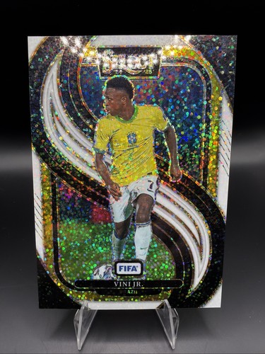 Vinicius Junior 2024 Panini Select White Sparkle Prizm