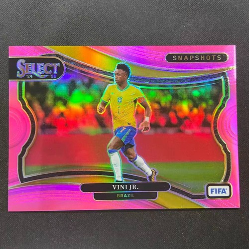 Vinicius Junior 2024 Panini Seleziona Rosa Prizm /25