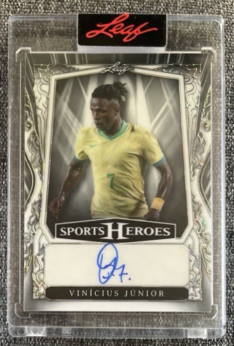 Vinicius Junior 2022 Leaf Sports Heroes /2