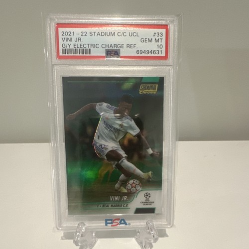 Vinicius Junior 2021 Topps Stadium Club Chrome Elettrico /125