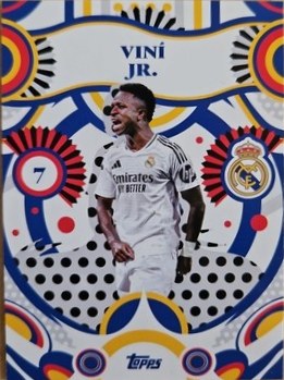 Vinicius Junior 2025 Topps Team Set Real Madrid /250