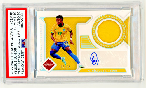 Vinicius Junior 2022 Panini Tesori Nazionali /25