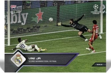 Vinicius Junior 2021 Topps Now