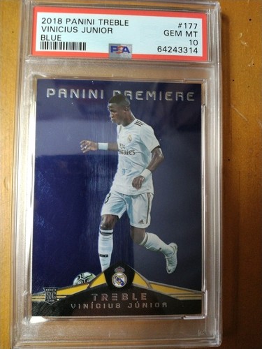 Vinicius Junior 2018 Panini Treble Blue 53/75
