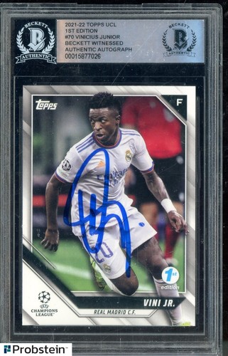 Vinicius Junior 2021 Topps UEFA Champions League