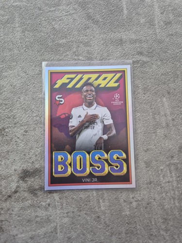 Vinicius Junior 2022 Topps UEFA Club Competitions