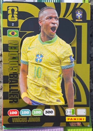 Vinicius Junior 2026 Panini World Cup 2026 #2